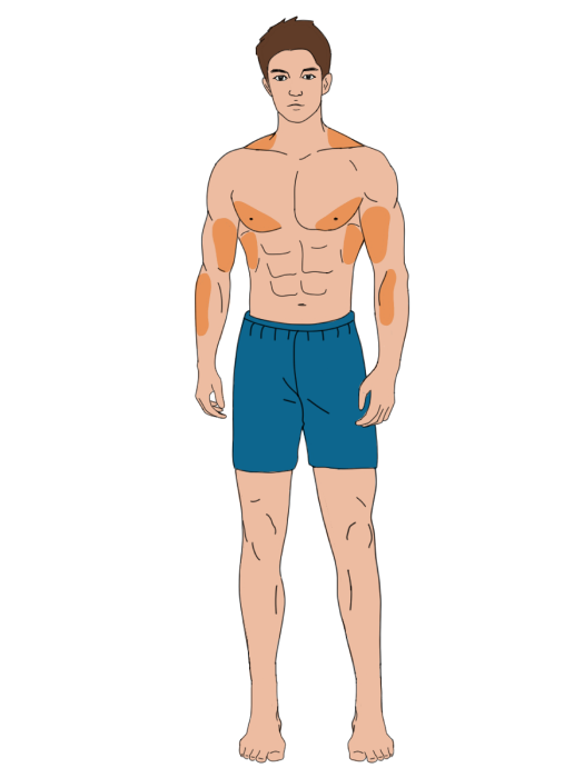 Прокачать грудь, спину, плечи и попу за два месяца: упражнение «Тяга верхнего блока» – 1