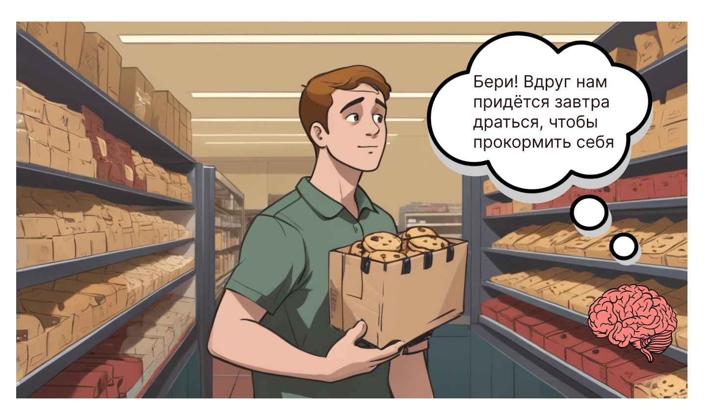 Как мозг нас обманывает и мешает нормально худеть – 2