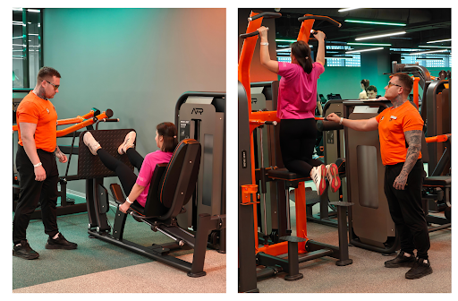 Тренер Spirit. Fitness составляет тренировочный план для девушки, которая впервые пришла в зал – 12